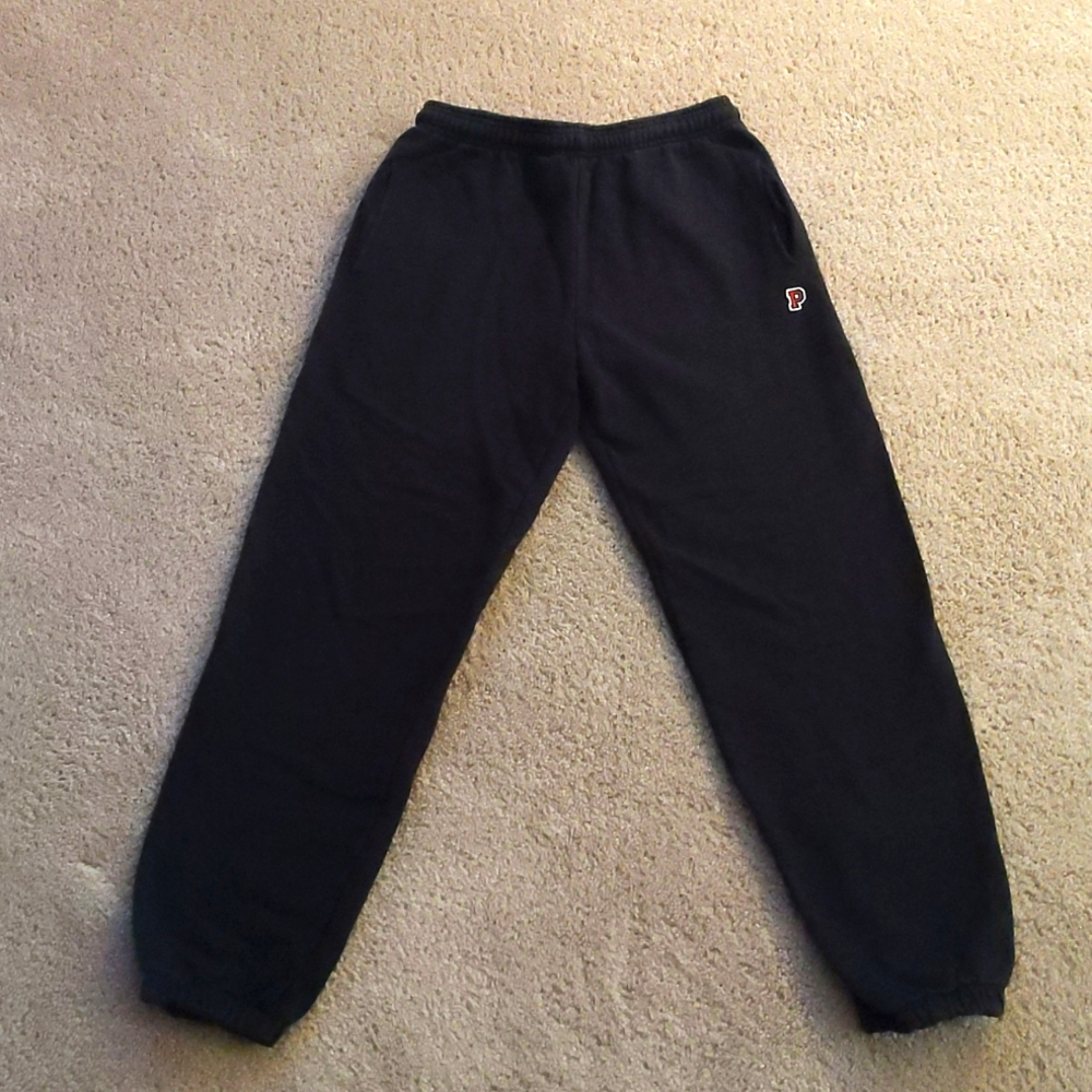 Black(PINK)Sweatpants pockets